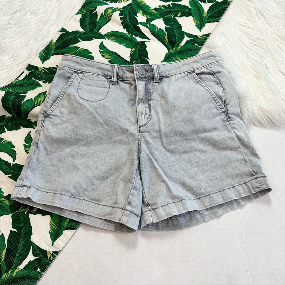 Anthro Chino Mineral Wash Relax Fit Shorts 050
